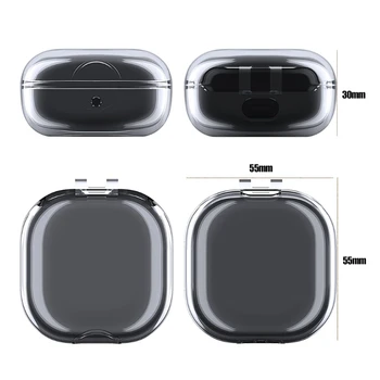 

Simple Shell TPU Case Anti-scratch Protective Cover Protector for S-AMSUNG Galaxy-Buds live Bluetooth Earbuds Earphones Charging