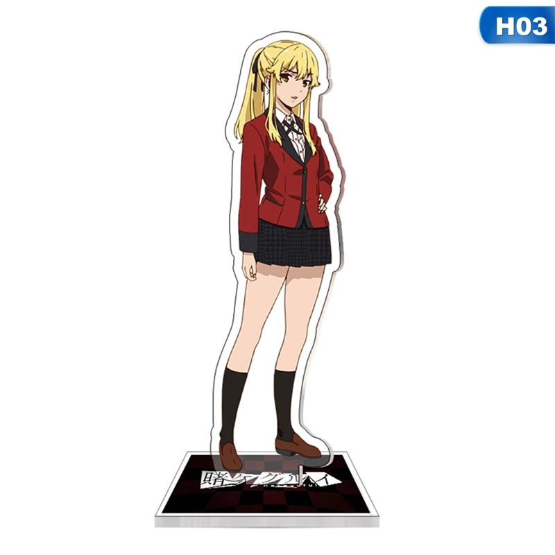 15 см аниме Kakegurui акриловая подставка фигурки модели настольная экшн Декор