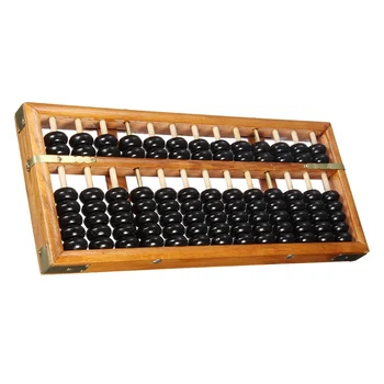

Chinese Ancient Abacus Soroban Beads Column Kid School Learning Tool Math Business Chinese Traditional abacus Educational toys