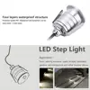 1W LED Step IP67 DC12V Outdoor Recessed Deck Light A1 A2 A3 Side View Waterproof Underground Lamp Sidewalk Wall Lighting 3