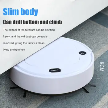 

Robot Vacuum Cleaner 4-In-1 Auto Rechargeable Smart Sweeping Robot Dry Wet Sweeping Vacuum Cleaner Disinfection Home
