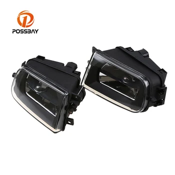 

POSSBAY Waterproof Car Front Bumper Light Shell Crystal Clear Auto Fog Light Housing For BMW E39 5 Series 1995-2000 Z3 1995-2002