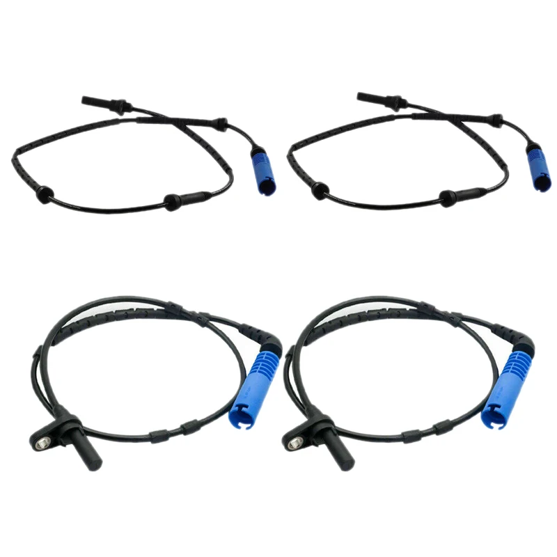 4pcs Car Abs Wheel Speed Sensor Fit For Bmw X3 E83 2.0 2.5 3.0 Xdrive