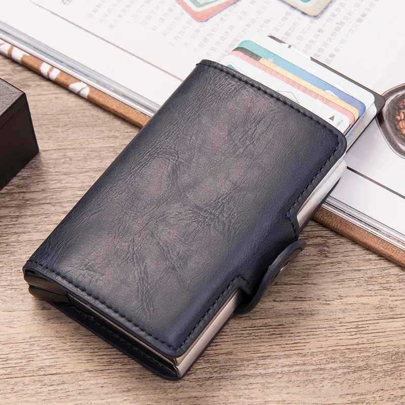 Паспортные пакеты креативный антиразмагничивающийся автоматический держатель из сплава для мужчин и