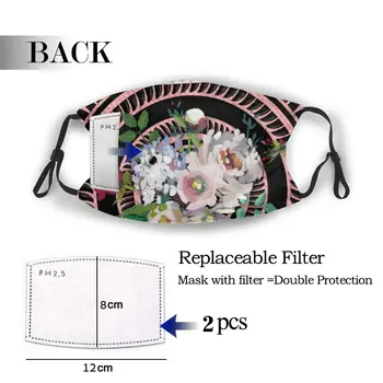 

protective mask with filter Lace anti dust PM2.5 reuse adult teen child girl