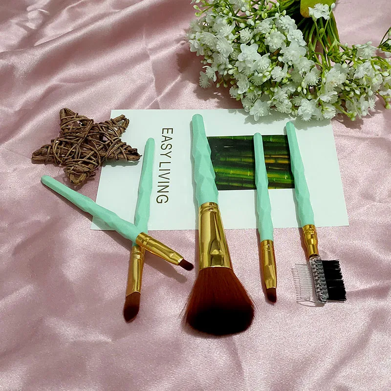 5 шт набор Природный Безупречный кистей для макияжа включает в себя кисть теней