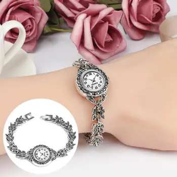 

Vintage Women Rhinestone Eye Charm Round Dial Analog Quartz Bracelet Wrist Watch Dial Analog Quartz Bracelet Wrist Watch Dial An