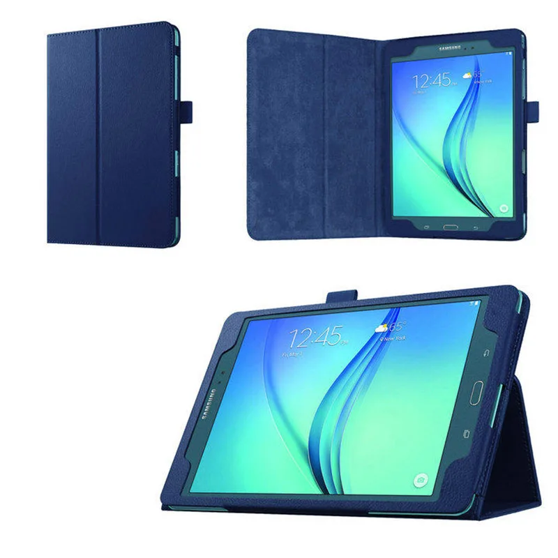 Чехол-книжка для Samsung Galaxy Tab A 8 0 T350 с текстурой личи подставкой TabA SM-T350 SM-T355 |