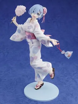 

23cm Re:Zero kara Hajimeru Isekai Seikatsu kimono rem Anime Action Figure PVC New Collection figures toys