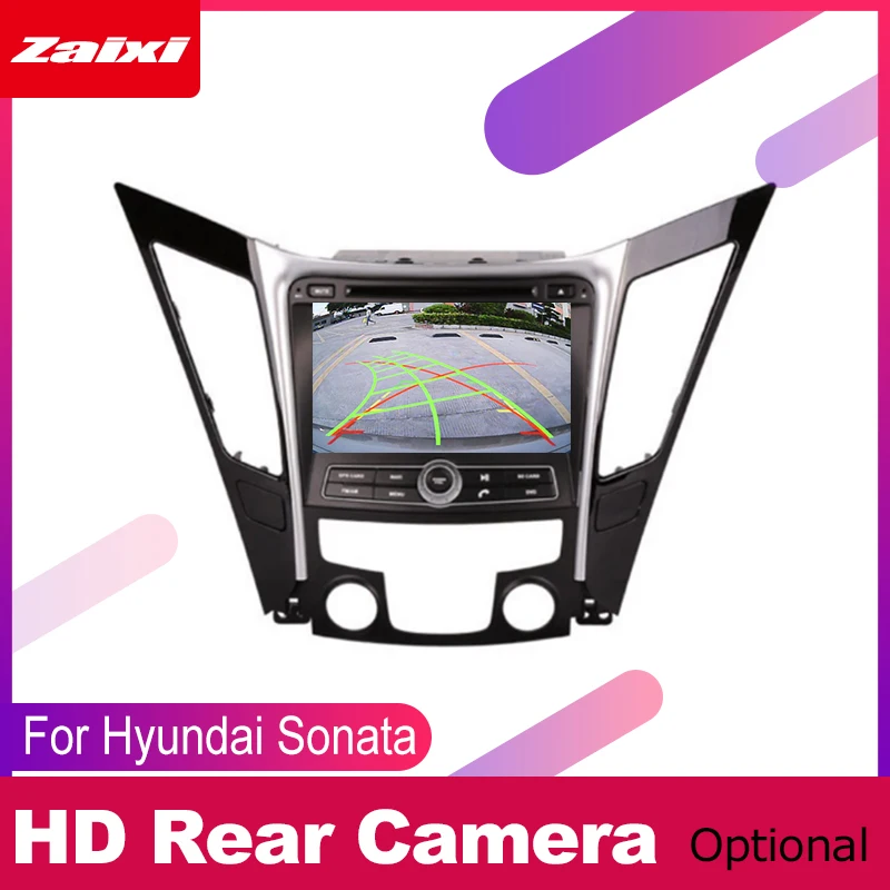 Top ZaiXi For Hyundai Sonata YF 2011~2014 Car Android Multimedia System 2 DIN Auto DVD Player GPS Navi Navigation Radio Audio WiFi 3