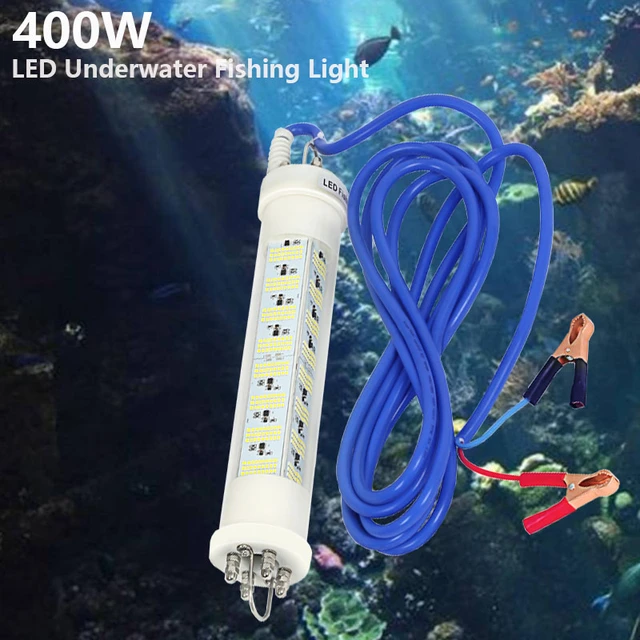 Acheter Lampe de pêche sous-marine LED pour attirer les poissons, bateau  Submersible délicat, nuit pour bateau