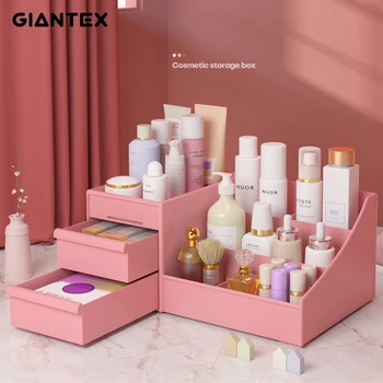 

Makeup Organizer for Cosmetic Large Capacity Cosmetic Storage Box Organizer Desktop Jewelry Nail Polish Makeup Drawer Container