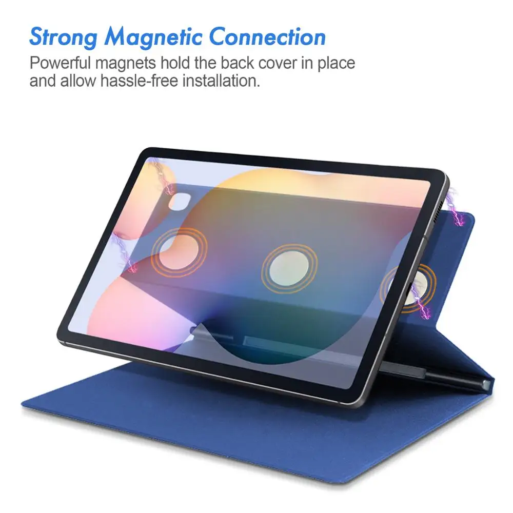 Чехол для Samsung Galaxy Tab S6 Lite SM P610 P615 магнитный поглощающий чехол 10 4|Чехлы планшетов и