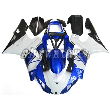 Полный комплект обтекателей для мотоцикла Yamaha YZF1000 R1 1998 1999 YZF R1 98 99 ABS пластик литья кузова белый синий черный Чехлы