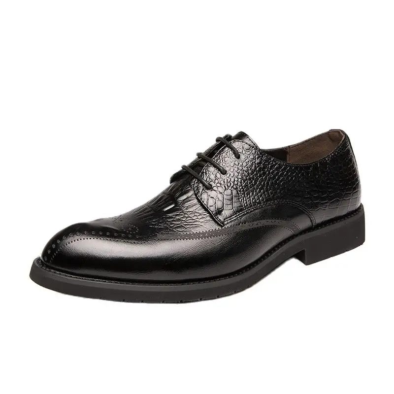 Scarpe In Coccodrillo Scarpe Da Lavoro Uomo Scarpe Italiane In Pelle Oxford Per Uomo Moda Chaussure Homme Mariage Mner Schuhe Zapatos