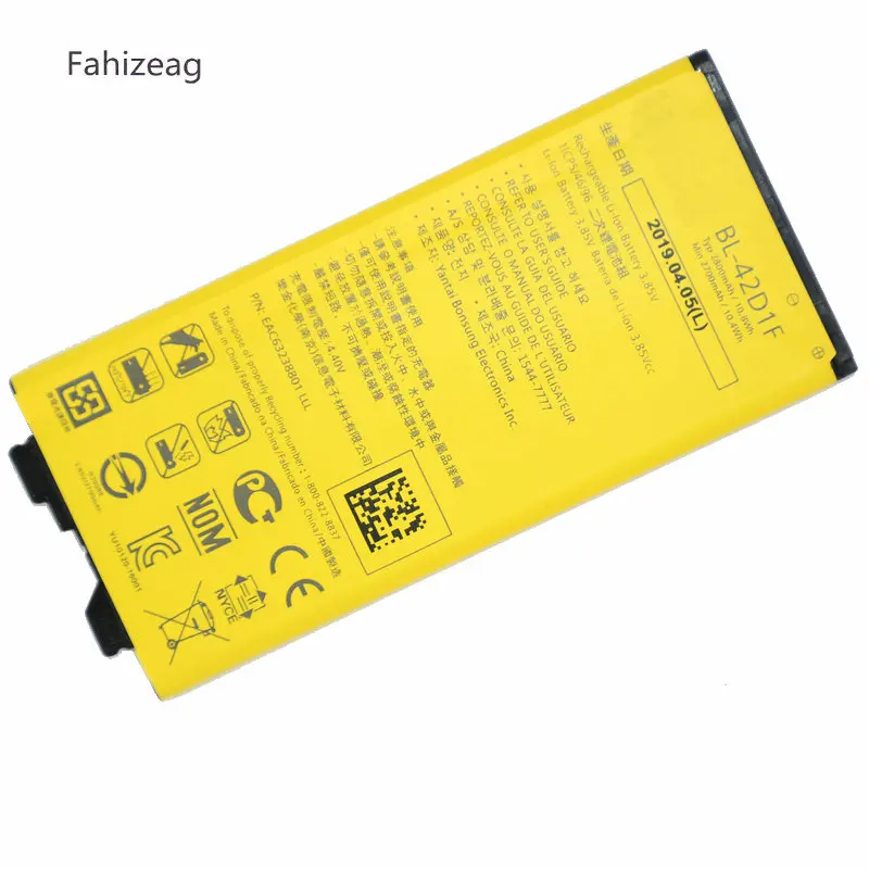 Fahizeag BL-42D1F Батарея Замена для LG G5 H868 VS987 H860N H860 F700K H850 H830 H820 мобильного телефона