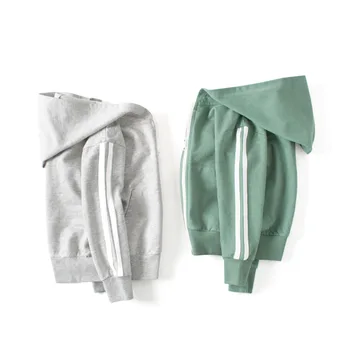

2-9T Toddler Kid Baby Boy Clothes Fashion Autumn Wainter Top Hooded Warm Coat and Jacket Striped Streetwear Outfit