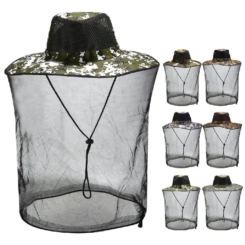Trespass Mosquito Head Net Insect Protector Cover Head to Neck Black 6T Trespass Mosquito Head Net Insect Protector Cover Head to Neck Black 6T