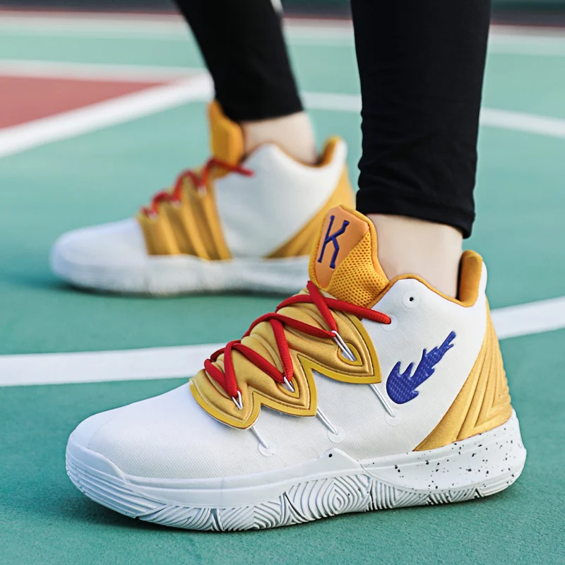 Высокие мужские баскетбольные кроссовки Kyrie 5 производительность уличные Irving V