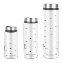 Влагостойкая Герметичная Бутылка для приправ, Стеклянная емкость для приправ, кухонный солонка, инструменты для хранения приправ 200 мл/300 мл/500 мл