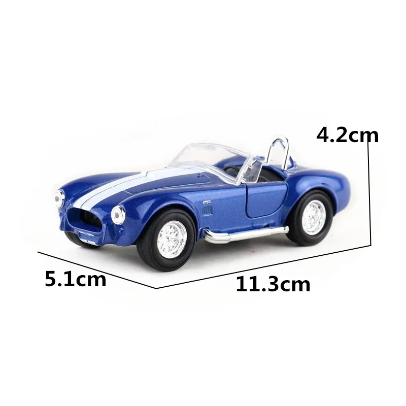 Бесплатная доставка/игрушка WELLY/модель под давлением/1:36/1965 Ford Shelby Cobra 427 S/C
