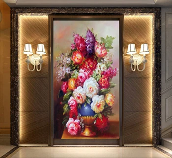 

[Self-Adhesive] 3D Flower Pot WG265 Wall Paper mural Wall Print Decal Wall Murals Belly