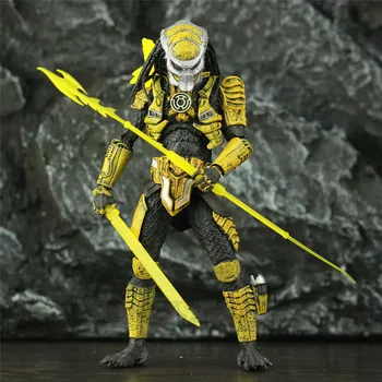 

Yellow Sinestro Predator 7" Action Figure From Original NECA NYCC Green 2 Pack DARK Horse Toys Doll