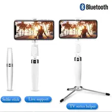 Bluetooth селфи-палка со штативом из пластикового сплава, селфи-Палка для телефона, смартфона, селфи-Палка для Iphone, samsung, huawei