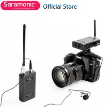Saramonic Lavalier Wireless Microphone SR-WM4C for GoPro Hero 3/3+/4 Vlog Canon Nikon DSLR Camera Sony Panasonic Camcorder