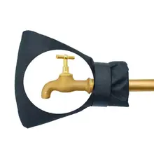 Оксфордский зимний кран покрывает водонепроницаемый корпус анти-замораживание защиты сумки снаружи сад кран регулируемые аксессуары