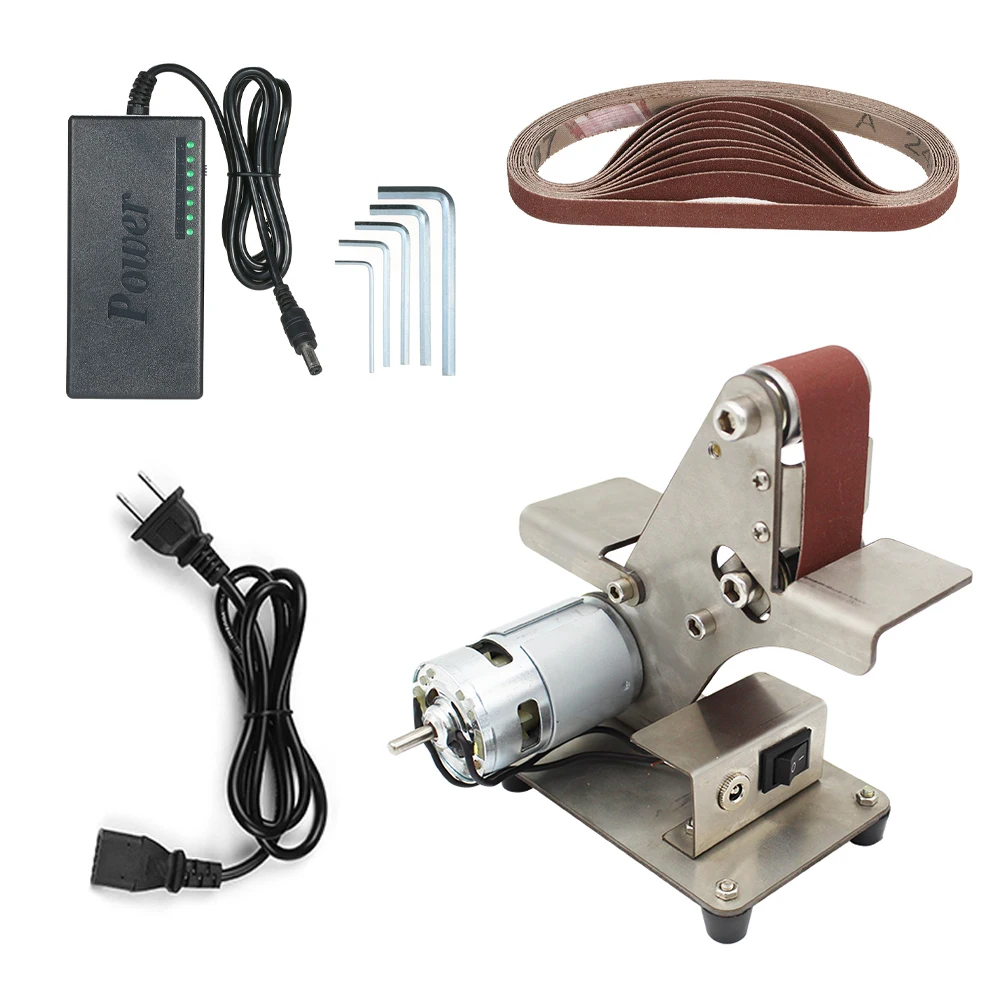 

50/60Hz 775/795/895 Mini Belt Sander Machine Desktop Sander Belt Sanding Grinding Machine Electric DIY Polishing Machine