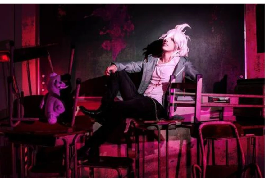 Takerlama Nagito Komaeda Cosplay Jacket Anime Super Dangan Ronpa 2 Danganronpa Costume Men Green Coat Adult Clothes -Zentai shop online Hdb27e01d467e4573818aeb6b21d61f48v.jpg