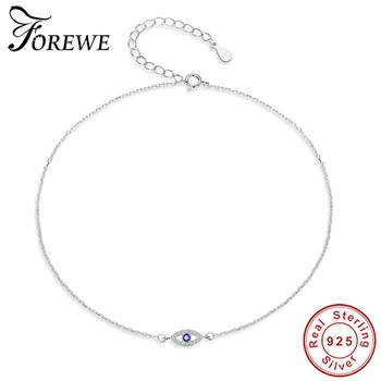 

Authentic 925 Sterling Silver Turkish Eye Pendant Necklace for Girls Kids Children Blue Eye Crystal Necklaces Lucky Jewelry Gift