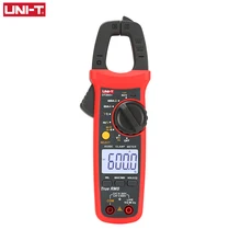 UNI-T Digital Clamp Meter UT202A/UT204 Plus DC AC Current Auto Range True RMS Temperature Capacitance NCV Ohm Tester Multimeter