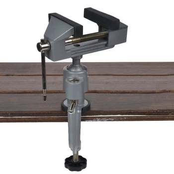 

Universal Multi Angle Swivel Table Vice Clamp-on Grinder Bench Vise Electric Drill Holder Tool TN88