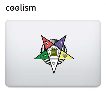 

Order of the Eastern Star Colorful Sticker Laptop Decal for Macbook Pro Air Retina 11 12 13 14 15 17 inch Mac Book Notebook Skin