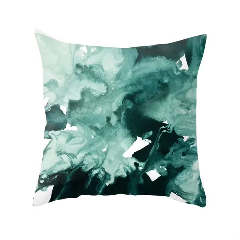 Oil painting hug pillowcase abstract geometric oil painting series ultra-short pillowcase breathable soft pillow naruto 30S17 (13)