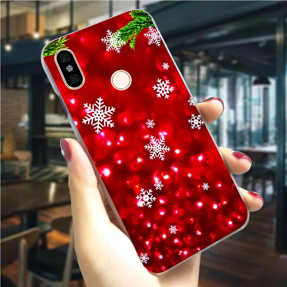 Рождественский новогодний жесткий чехол для телефона Xiaomi Redmi 5 Plus, чехол 4A 4X5 5A Prime 6 6A 7 GO 7A K20 Pro Note 3 4 5 6 7 - Цвет: K3002407