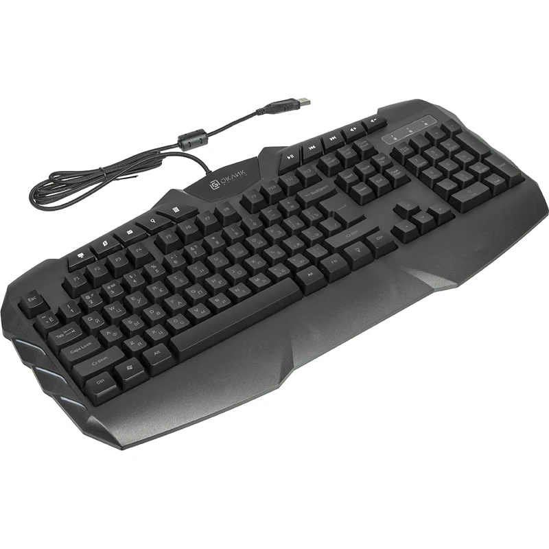 Клавиатура OKLICK 777G PSYCHO, черный