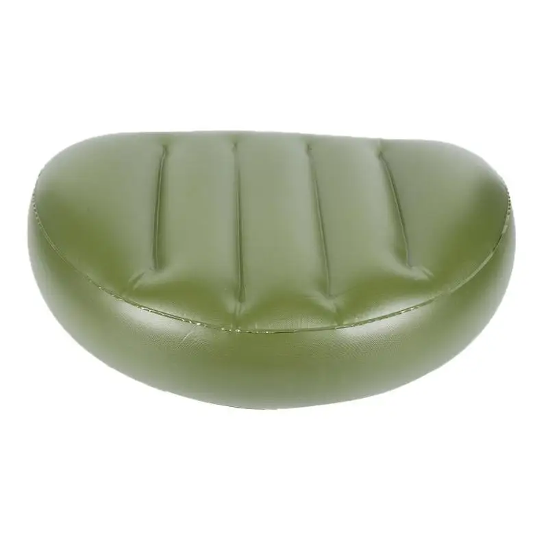 Portable PVC Kayak Inflatable Seat Cushion Long Service Life Work Exquisite Drifting Canoe Mat Outdoor Tool 470x310x90mm