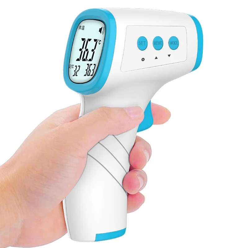 

Digital Infrared Thermometer Forehead Body Temperature Non Contact LCD Screen Electronic High Precision Thermometer Baby Adult