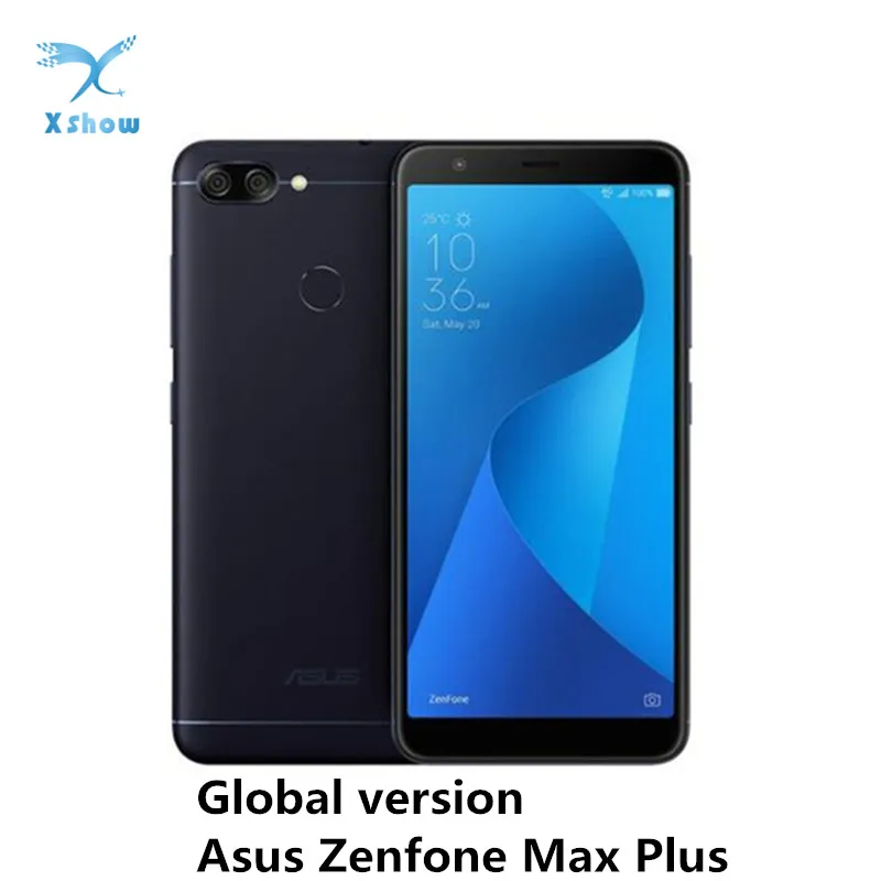 ASUS ZenFone Max Plus M1 ZB570TL глобальная Версия Мобильный телефон MT6750T 4 Гб ОЗУ 64 ПЗУ OTG 4130 мАч