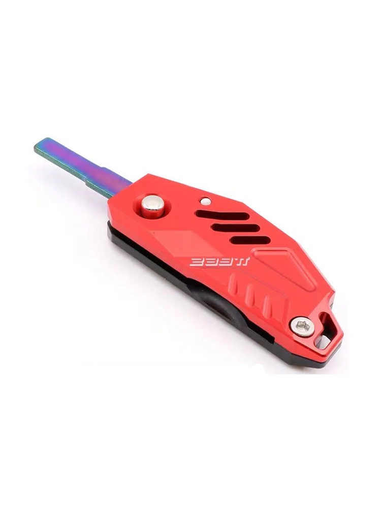 

Cnc Aluminum Key Case Foldable with Uncut Key for Cfmoto 250sr