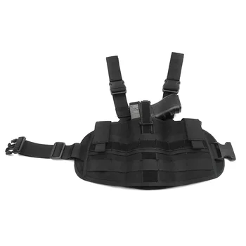 

Molle Quick Detach Drop Leg Holster 600D Nylon Hunting Bags with MOLLE Debris Pouch Holder Outdoor BagTop Quality