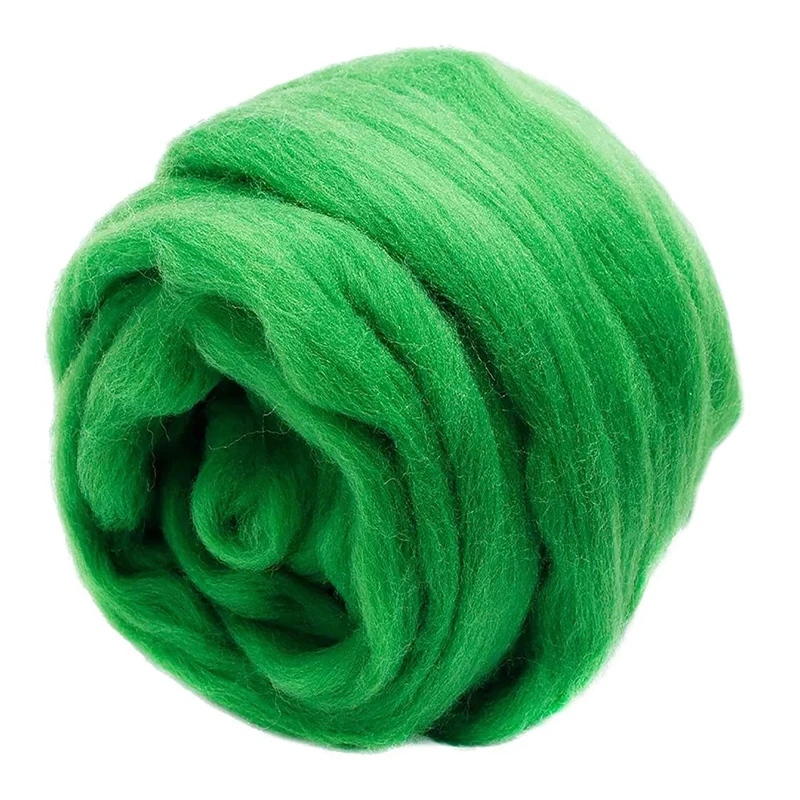 

LMDZ Wool Felting Supplies 100% Pure Wool Chunky Yarn Spinning Wool Roving for Needle Felting Wet Felting DIY Hand Spinning