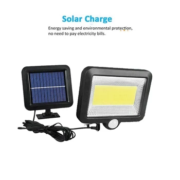 

Solar Lights Outdoor 56/30 LED Motion Sensor Waterproof Angle Solar Powered Security Wireless Wall Lights for Garage,Pat split m