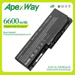 Apexway 6600 мАч 9 ячеек Батарея для Toshiba pa3536u-1brs pa3537u-1bas pa3537u-1brs pabas100 P200 P300 L350/L355 X200 серии