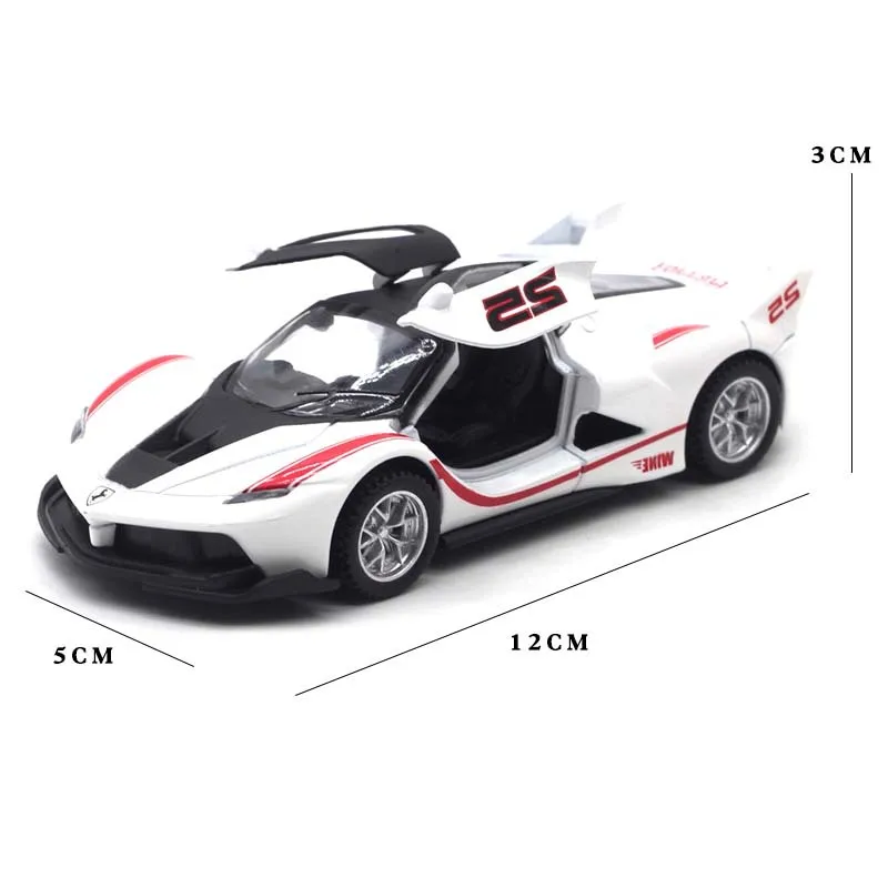 Fashion 1:32 Pull Back Car Model Die-Casting Metal Model Children Toy Boyfriend Gift Simulated Alloy Car Collection 2021