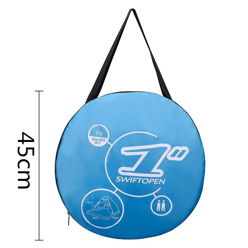 Beach Tent Ultralight Folding Tent Automatic Open Tent Family Tourist Fish Camping Anti-Uv Fully Sun Shade
