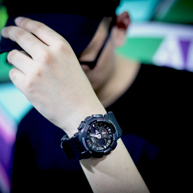 Casio watch G SHOCK series multifunctional sports men's watch GA 120 1A|Quartz  Watches| - AliExpress